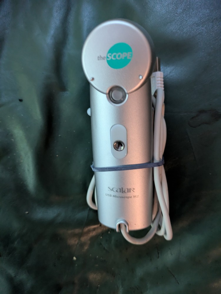 Scalar ProScope Digital USB Microscope M2 Model: UM02-SUZ-01 Barely Used