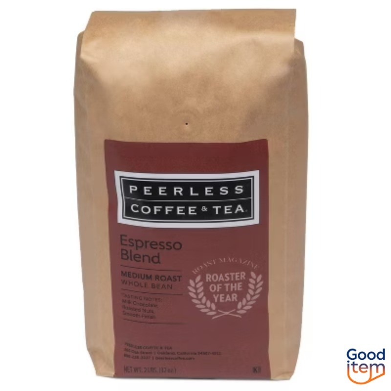 Peerless Espresso Blend Whole Bean Coffee - 2lb