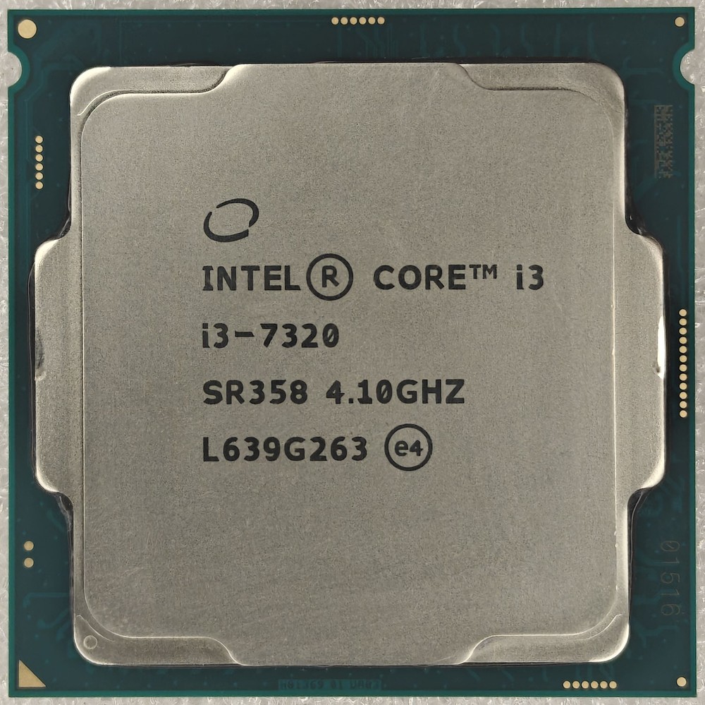 Intel Core i3-7320 SR358 4.10Ghz Used Desktop Pc Processor Cpu Socket Tested