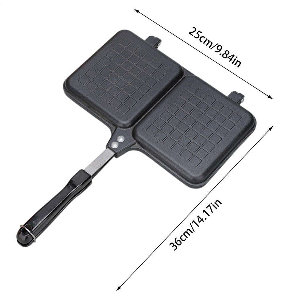 Hot Sandwich Maker Double Panel Stove Hot Sandwich Maker With Handle Handy