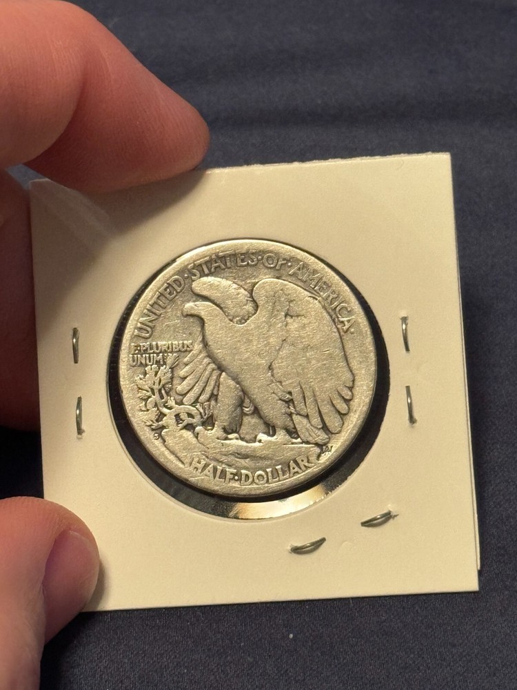 1919 S Key Date Walking Liberty Half Dollar