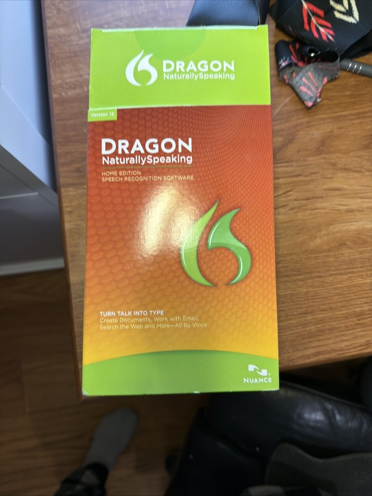 Dragon Naturally Speaking NewHome Edition Speech Recognition Version 12