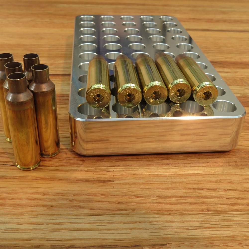 300 WSM - Precision Loading Block - 1" Thick Billet Aluminum (50)