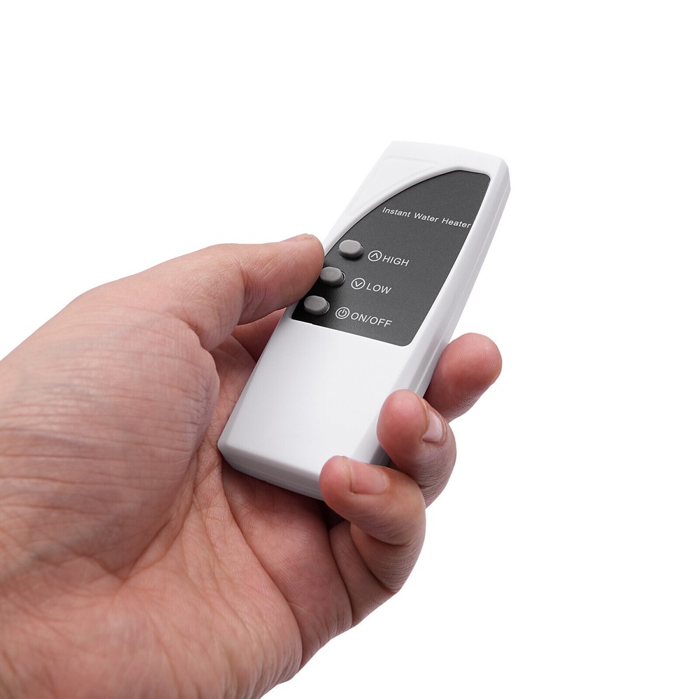 4000w Electric Tankless Instant Hot Water Heater Shower Kitchen + Remote