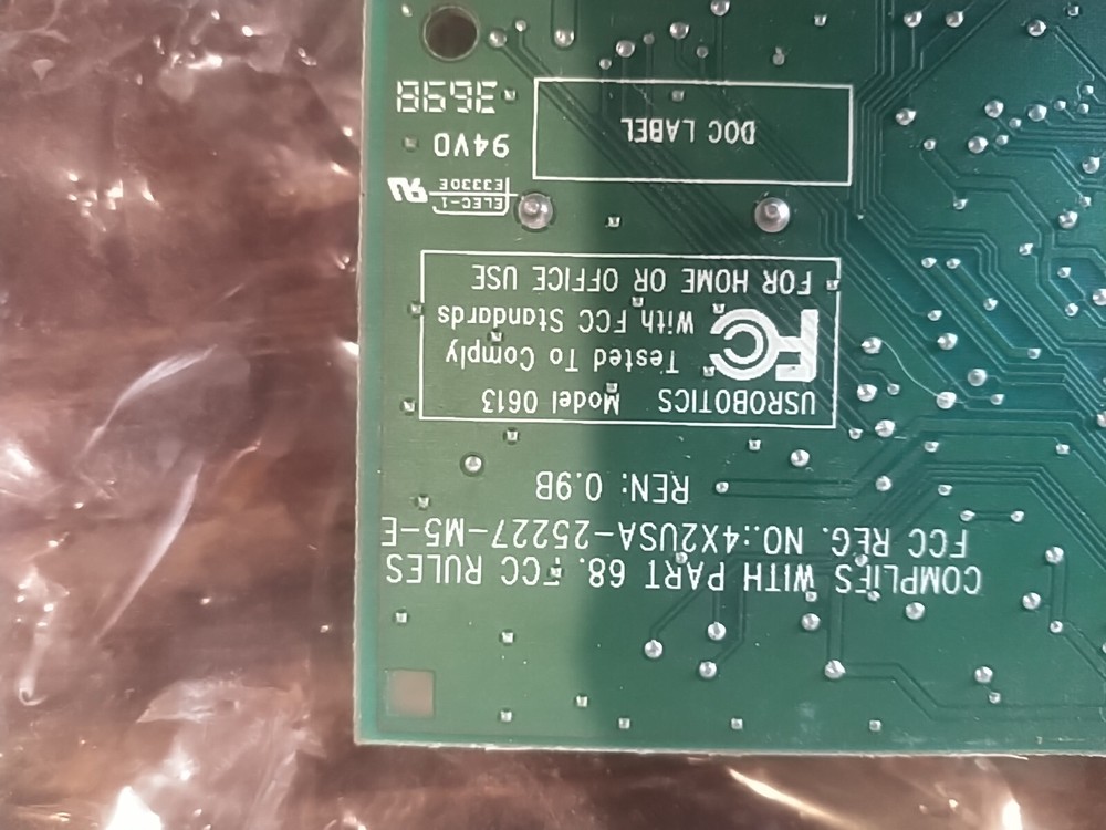 3com 16-bit Modem For Desktop Computer