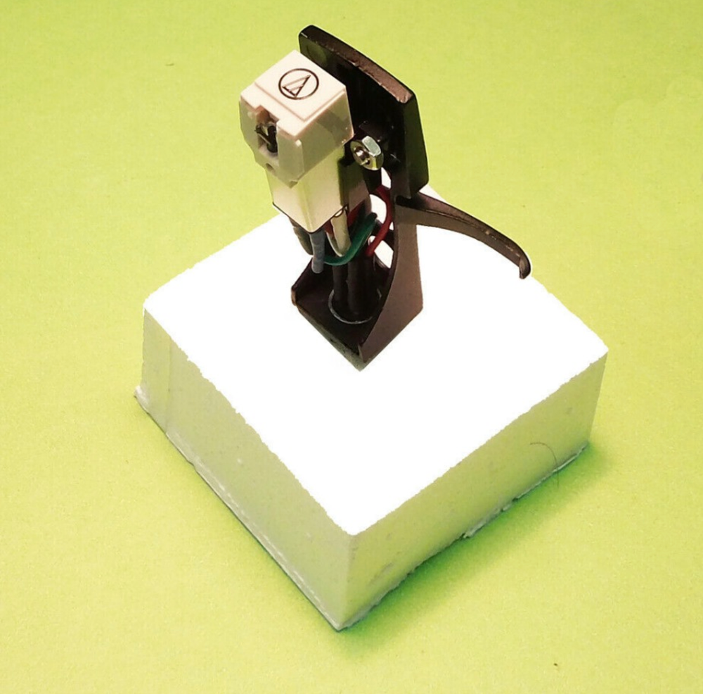 HEADSHELL CARTRIDGE AND STYLUS NEEDLE FOR TECHNICS SL-D205, SL-D2K, SL-D3