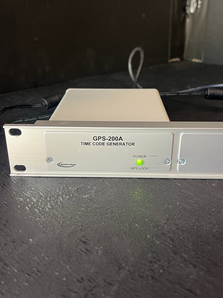MasterClock GPS-200A Time Code Generator + Display Module