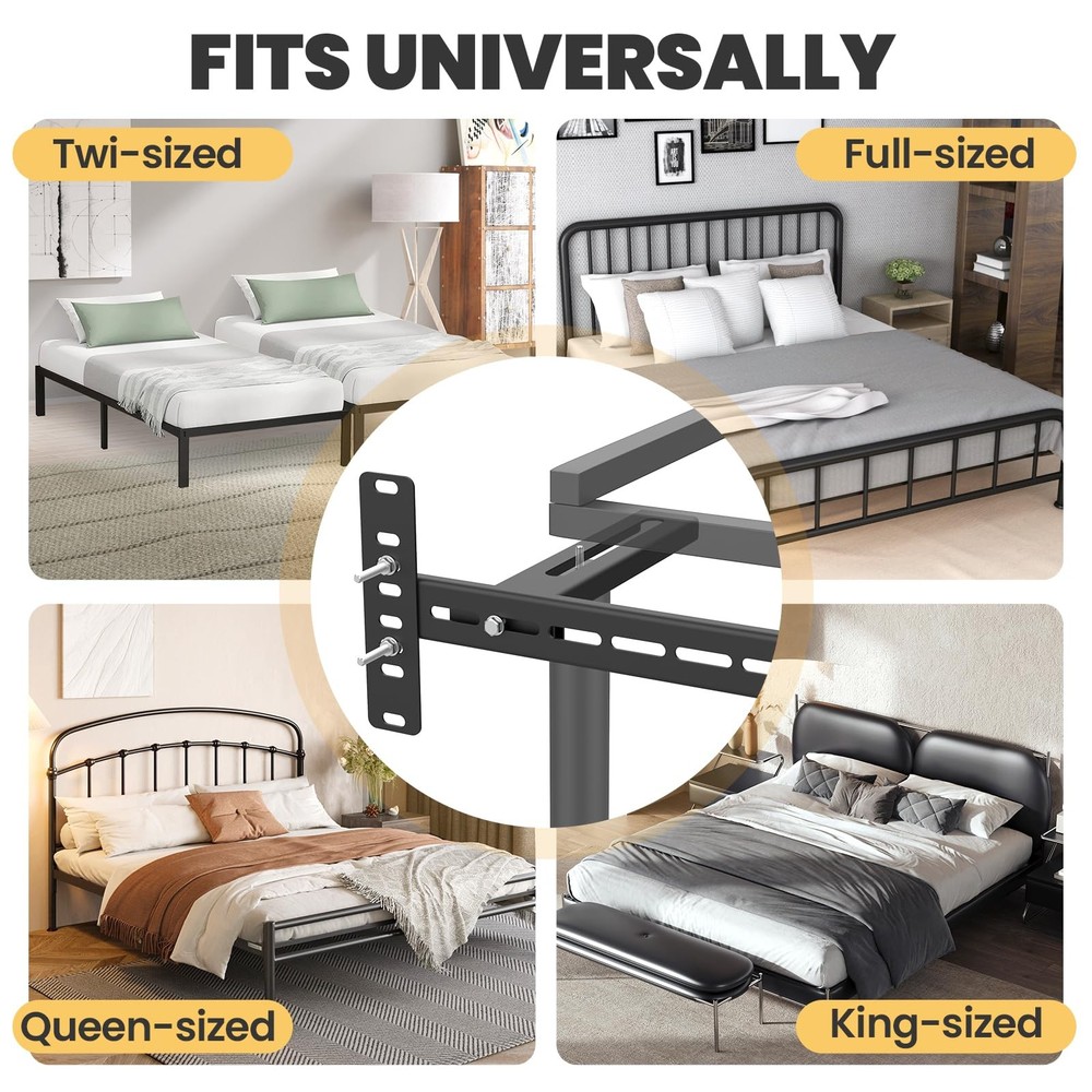 Universal Headboard Brackets for Adjustable Bed Base, Headboard Brackets for ...