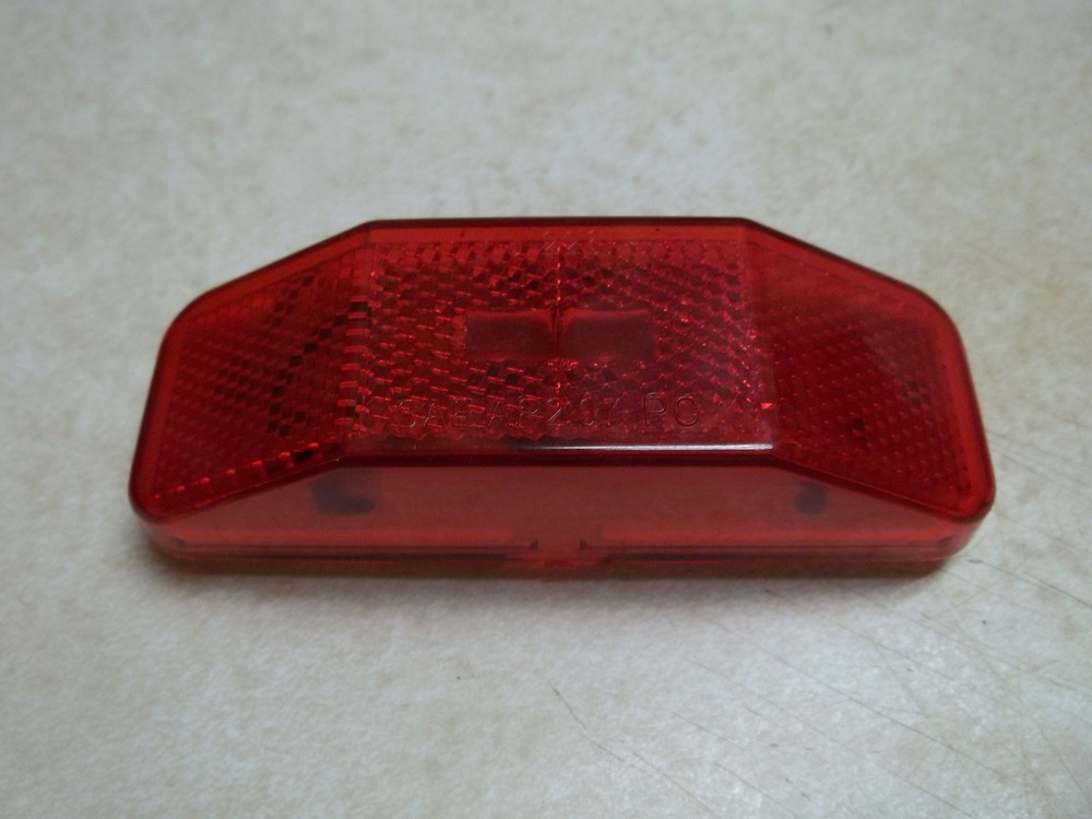 (2) RED Light LED 2 super diode 1 x 4 surface mount Clearance marker trailer