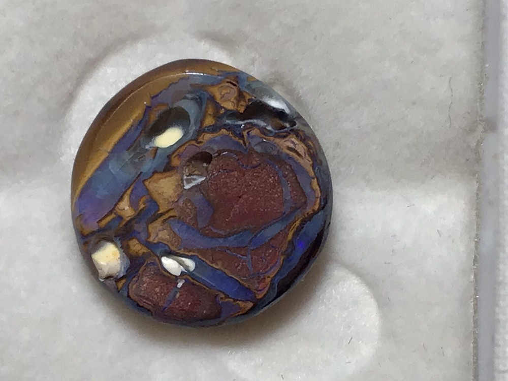 All Natural Solid Australian Boulder Opal, 5.00 carats