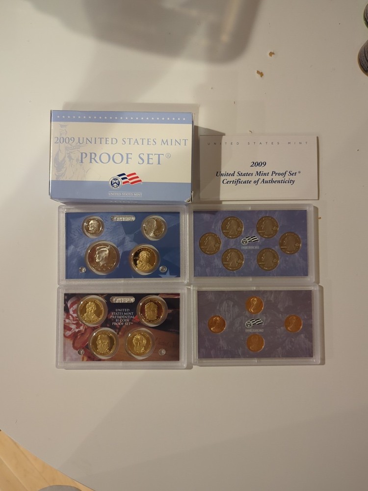 2009-S Clad Proof Set, US Mint, 18 Coins