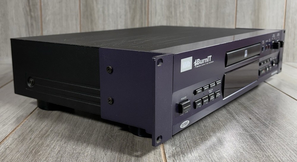 HHB BurnIT CDR-830 Professional Compact Disc Recorder Remote Cables Rack Mount