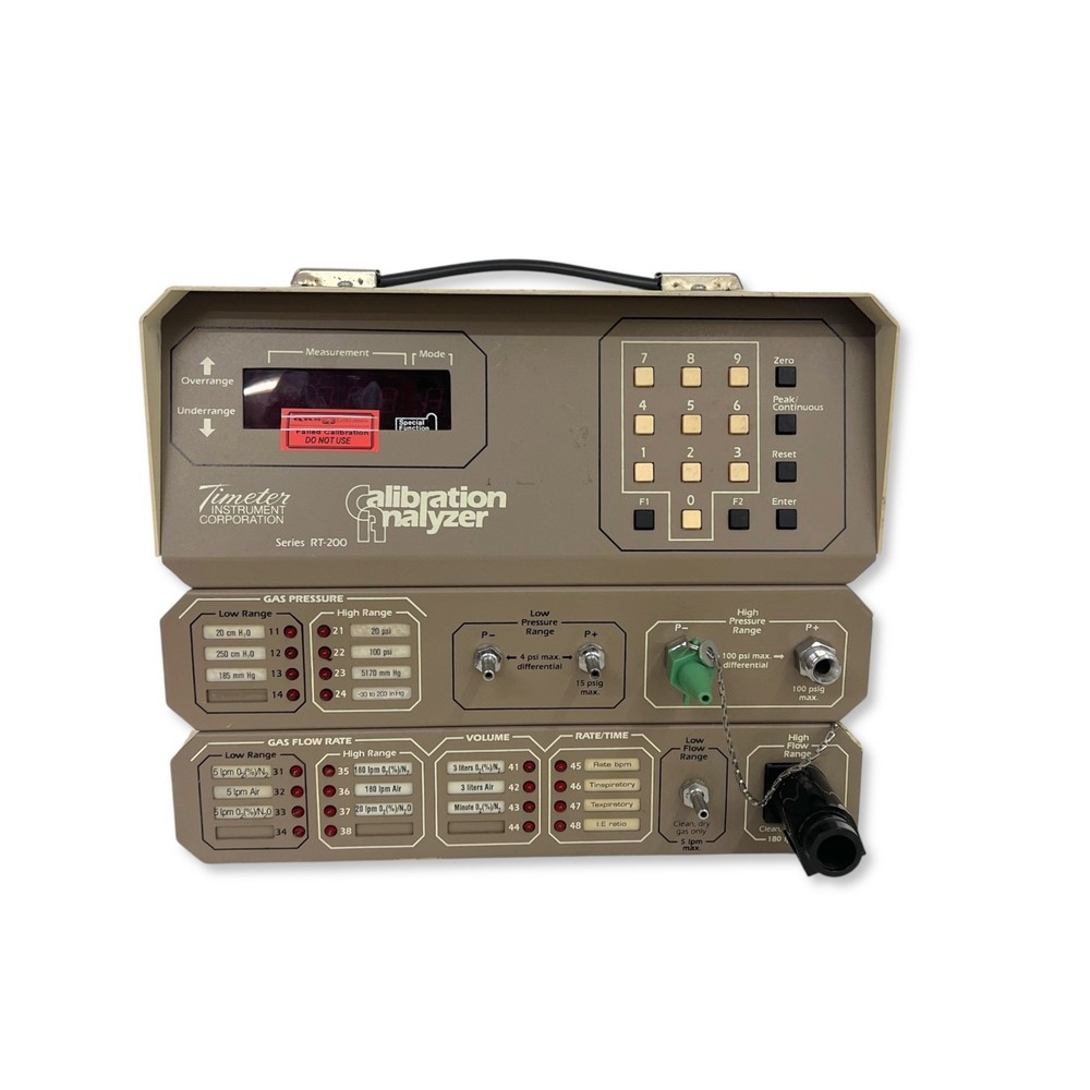 Timeter RT-200 Calibration Analyzer System RT-201 RT-202 RT-203 Modules