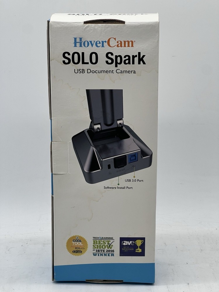 HoverCam SOLO Spark USB Document Scanner with Cables