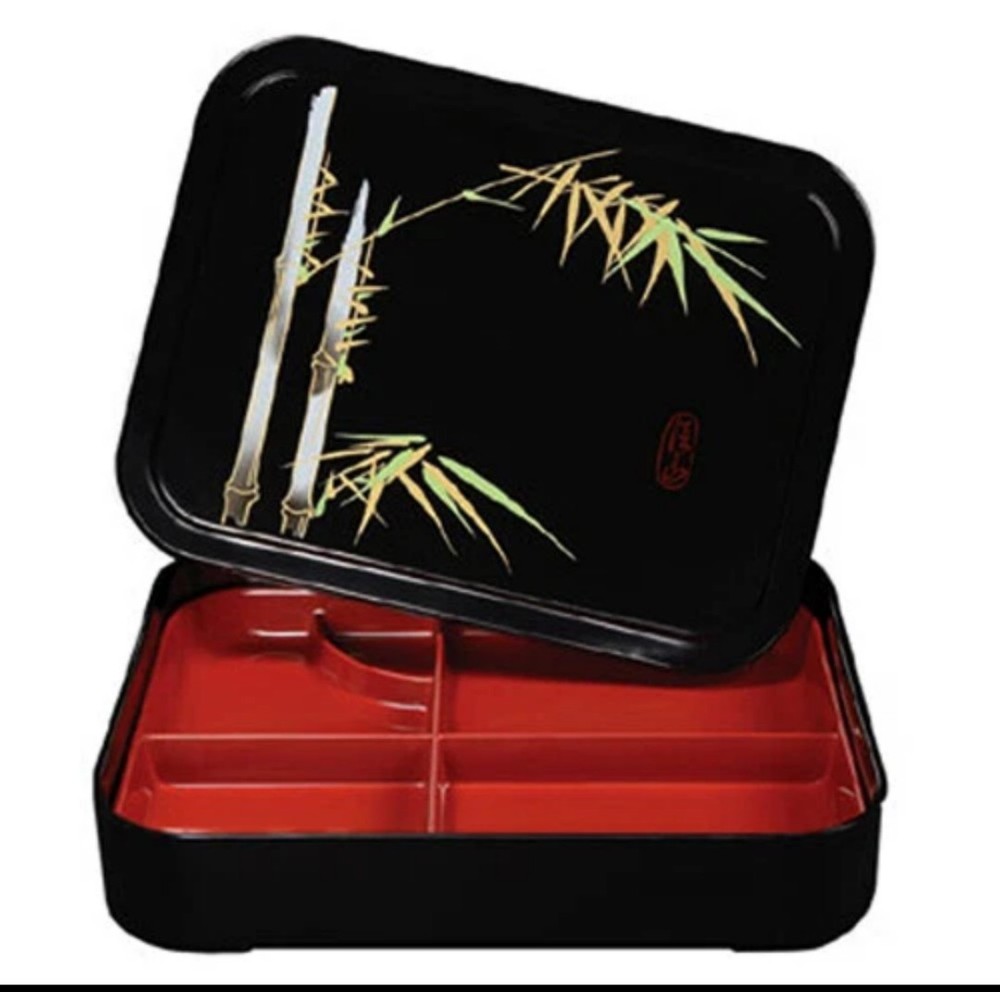 GET Enterprises 171F 5 Compartment Bento Tray