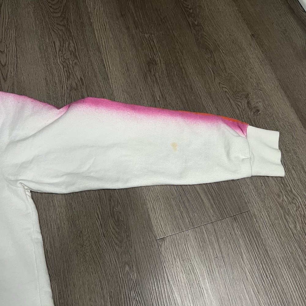 Size Medium - Palm Angels Sprayed Palm Tree White Multi - 100% AUTHENTIC