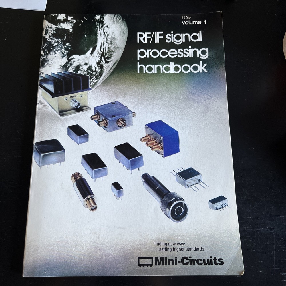Mini-Circuits 1985 / 1986 RF / IF Signal Processing Handbook Volume 1