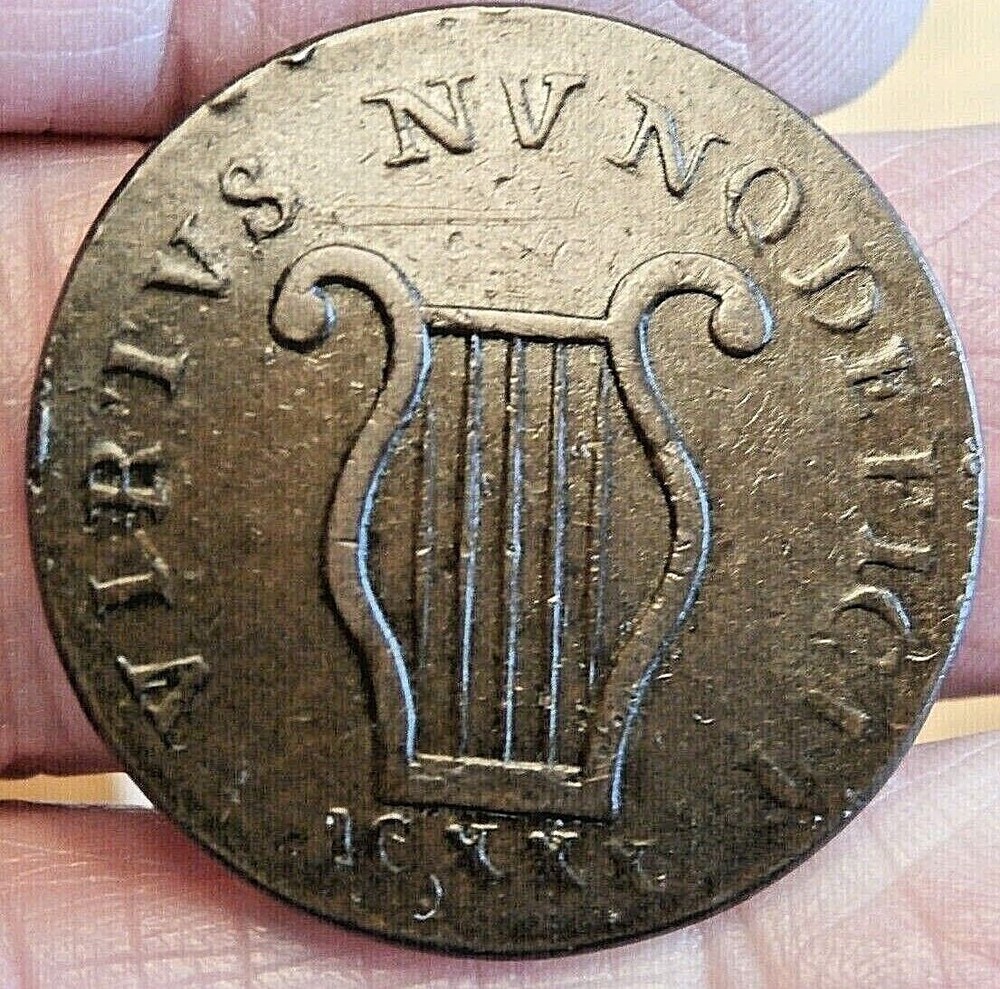 EVASION HALFPENNY ROMULUS / VIRTVS NVNQDEFICIT NICE S-687