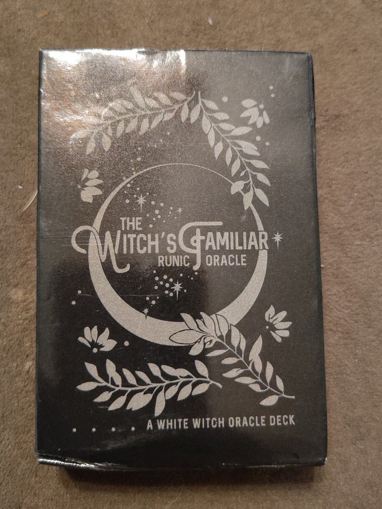 The Witch's Familiar Runic Oracle A White Witch Oracle Deck - EXC Preowned