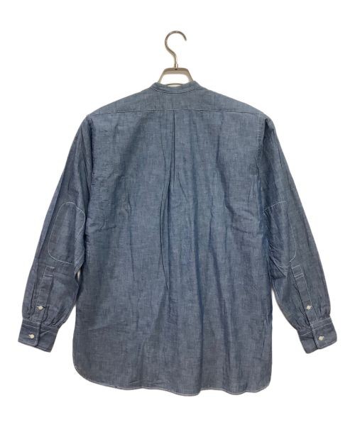 WOOLRICH Collarless shirt Sky Blue 1702167