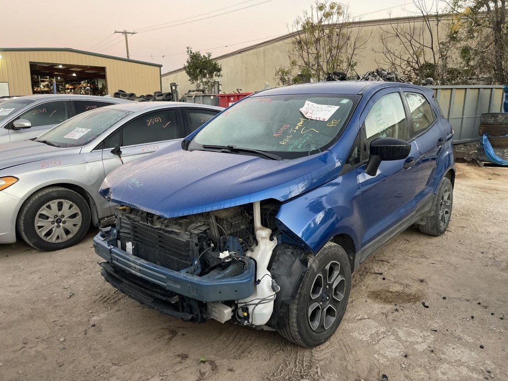 Sun Visor Left Driver Fits 18-20 ECOSPORT 988018