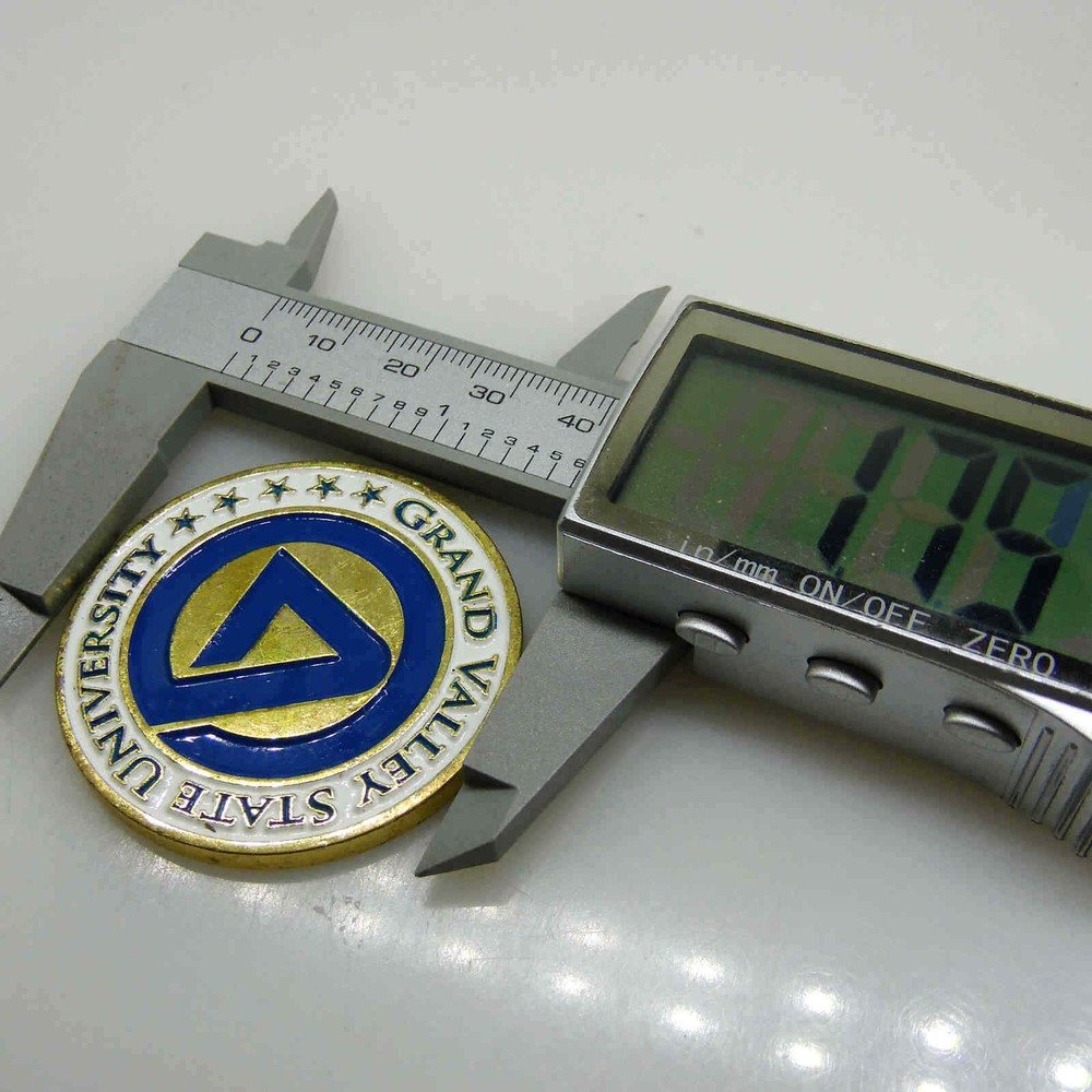 GRAND VALLEY STATE UNIVERSITY CHALLENGE COIN