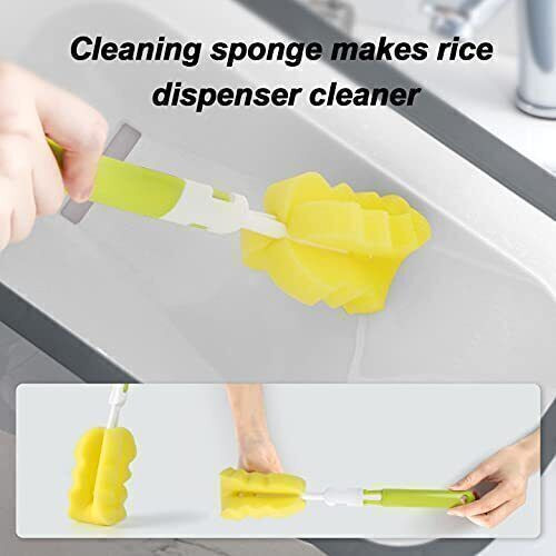 KitchenPro Rice Keeper: 25Lbs Sealed Grain Storage with Lid & Measure