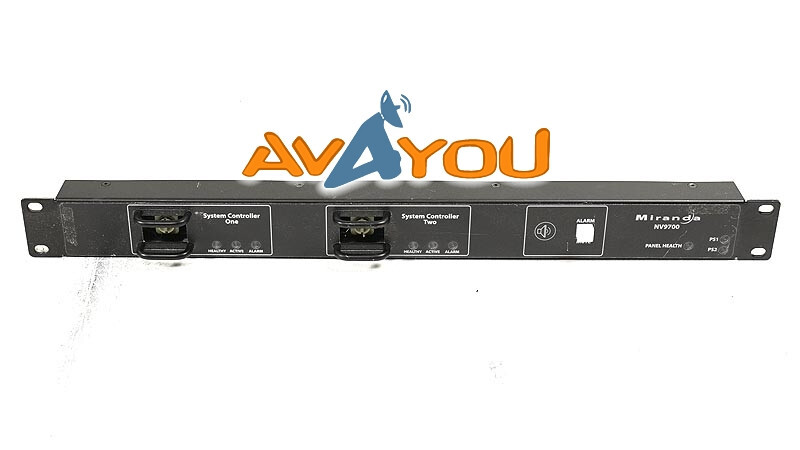 Miranda NV9700 Remote Diagnostic and Changeover Panel