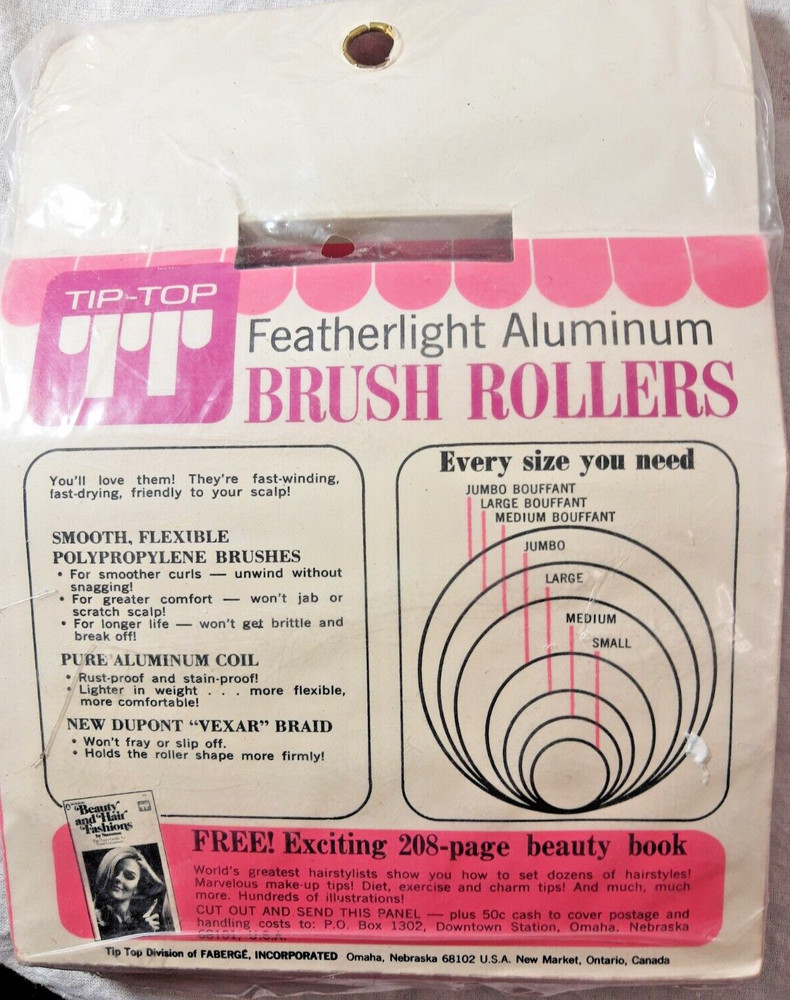 SEALED TT Tip Top Featherlight Professional Brush Rollers 14 Medium 11/16 Comb
