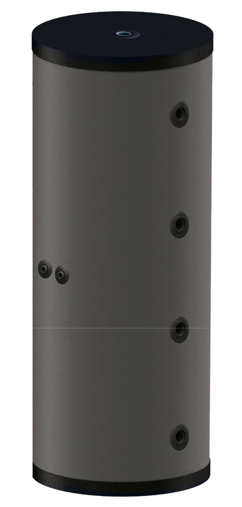 Buffer storage 1000 L + Heat exchanger solar storage CHP buffer storage Boiler