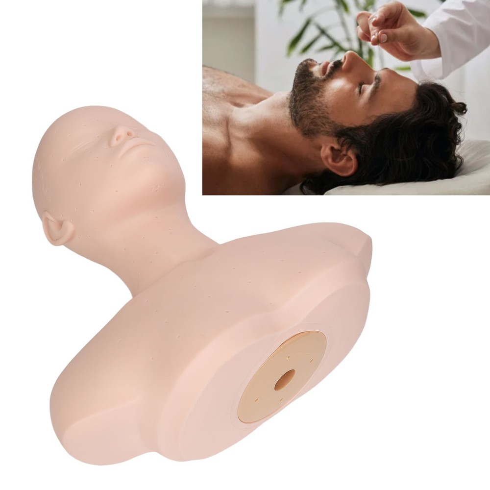 Versatile Soft Comfortable Practice Training Mannequin Head For Beauty Care