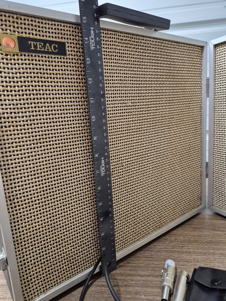 Vintage Teac Portable PA System Model LS-3