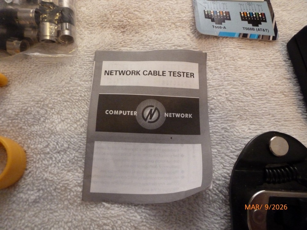 Multifunctional Network Cable Tester, Crimpers & More Look