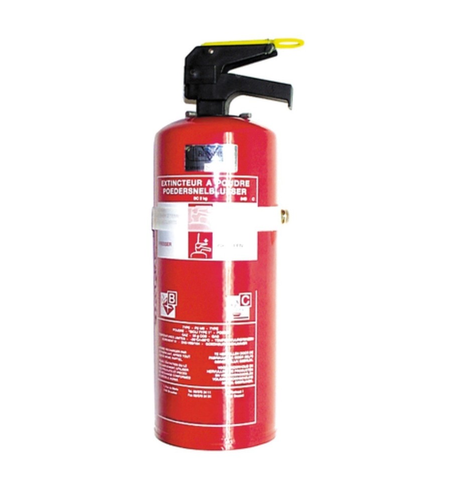 FORKLIFT EXTINGUISHER - 2 LB 5-B:C W/PLASTIC BRACKET - KIDDE