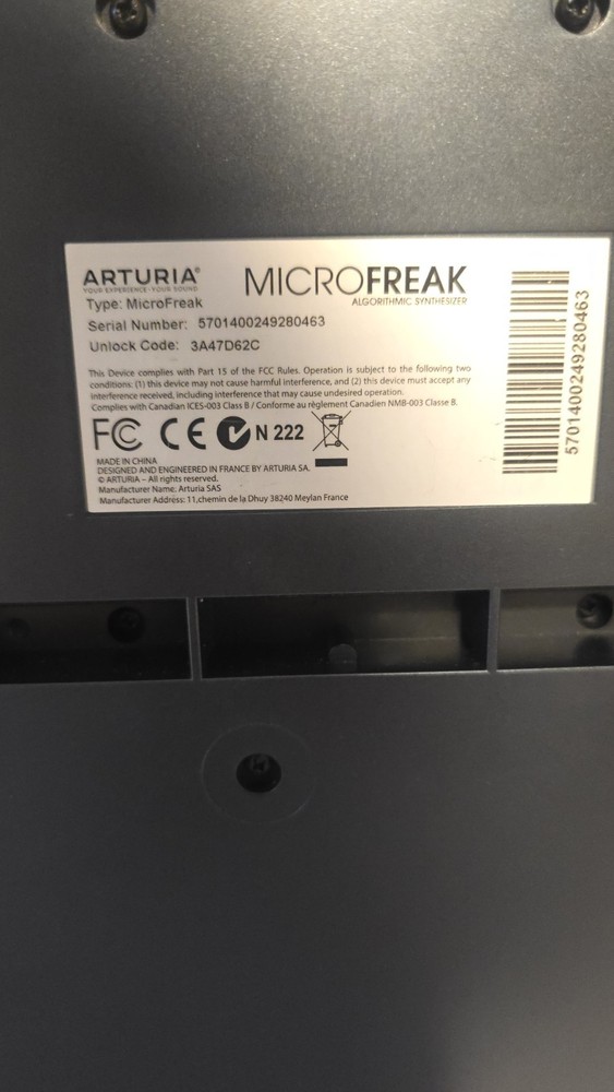 Microfreak Arturia Synth