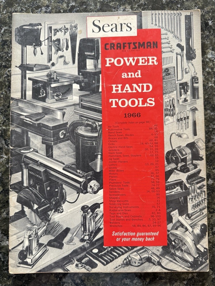 Craftsman 1966 Power and Hand Tools Catalog