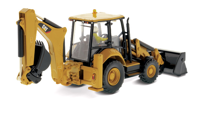 Caterpillar CAT 432F2 Backhoe Loader 1:50 Model - Diecast Masters - 85249