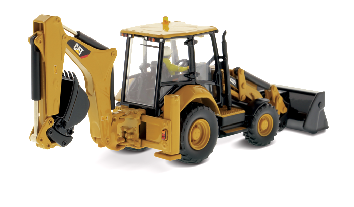 Caterpillar CAT 432F2 Backhoe Loader 1:50 Model - Diecast Masters - 85249