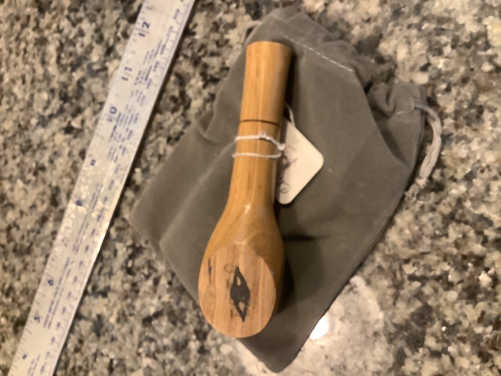 Pocket Pipe - Handmade, Lidded - -chestnut Wood