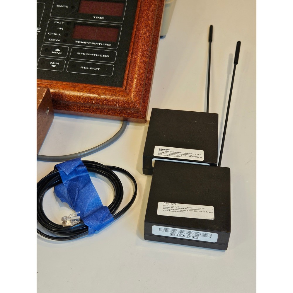 RainWise Weather Oracle MK III Wireless Display WS-2000 Computer Interface Set