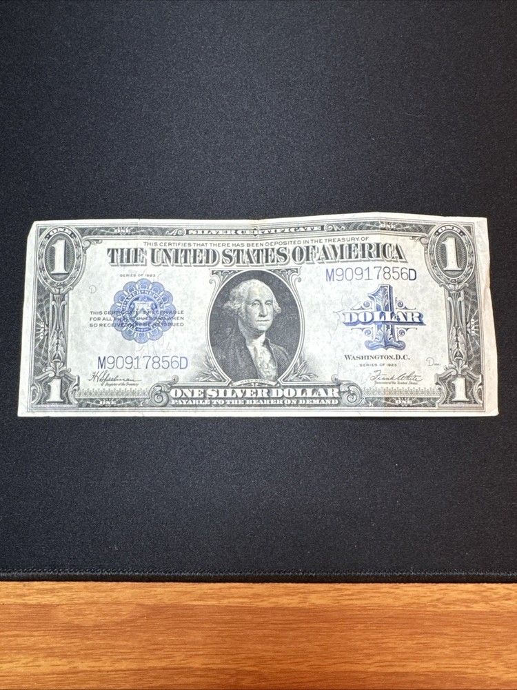 1923 $1 Dollar Silver Certification - Large Note