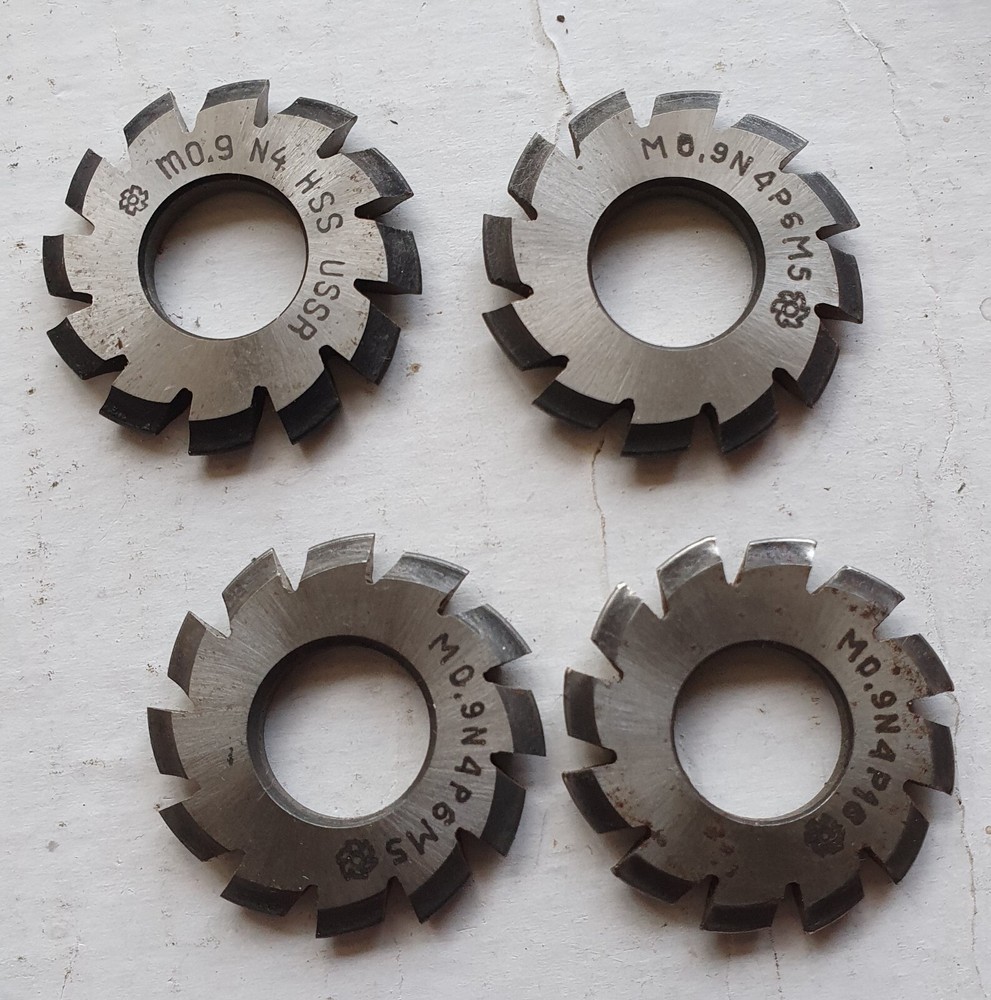 Involute Gears Cutter M 0.9 HSS