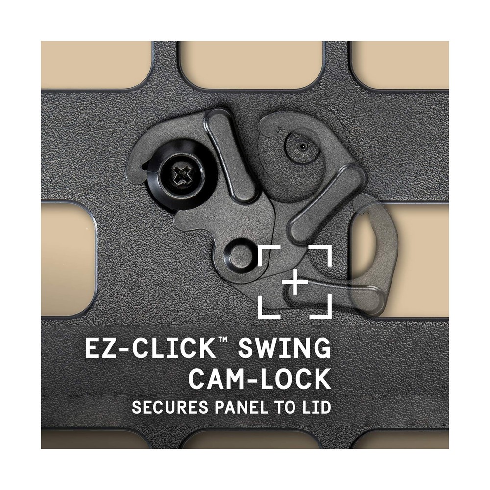 Pelican 1650 Case Molle Panel 1650 Molle Panel