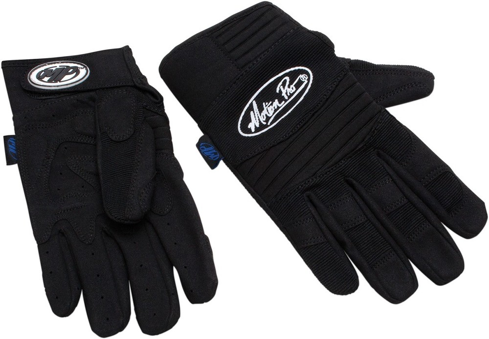 Motion Pro Tech Gloves Black Medium Mechanic's 21-0019