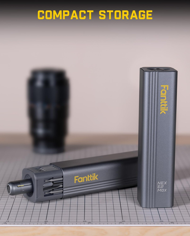 Fanttik E2 Max Mini Cordless Electric Screwdriver with 50 Magnetic Bits