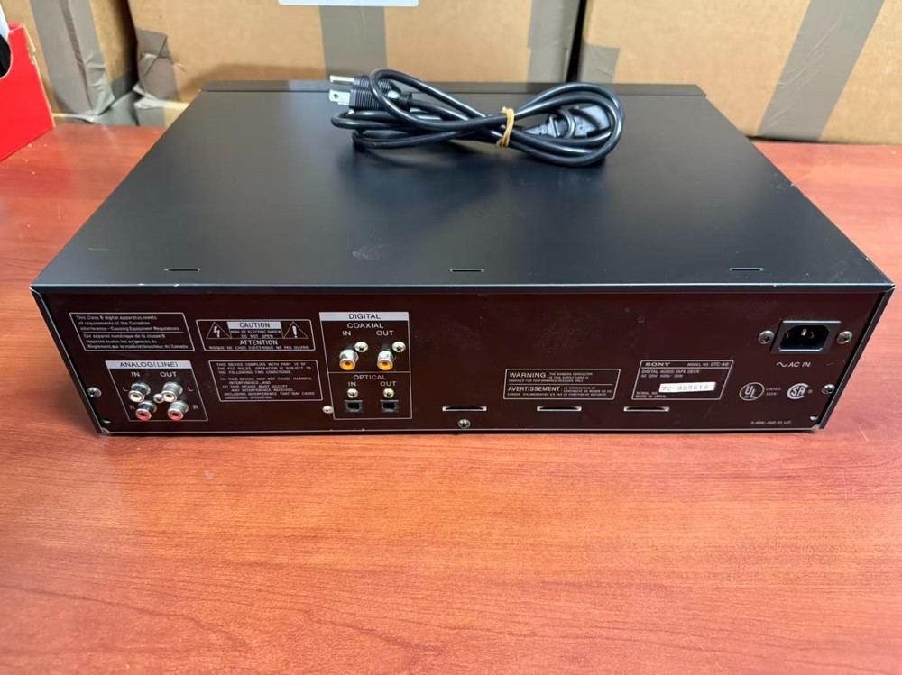 SONY DTC-A6 DAT DIGITAL AUDIO TAPE DECK