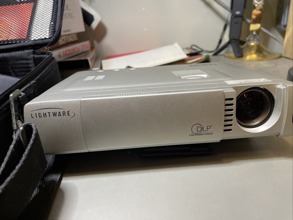 Lightware Legend LX-8 Projector Unit W/ Travel Case Working Mint