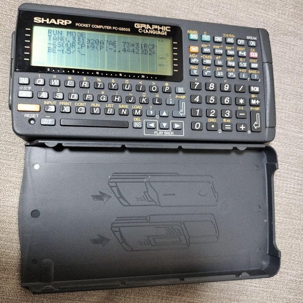 SHARP PC-G850VS Pocket Computer Built-in Buzzer Good GP