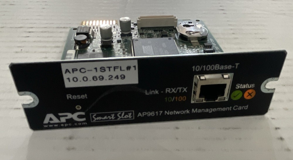 APC AP9617 Network Management Card