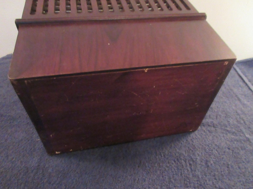 Vintage Solid Wood Book /Magazine Organizer Holder